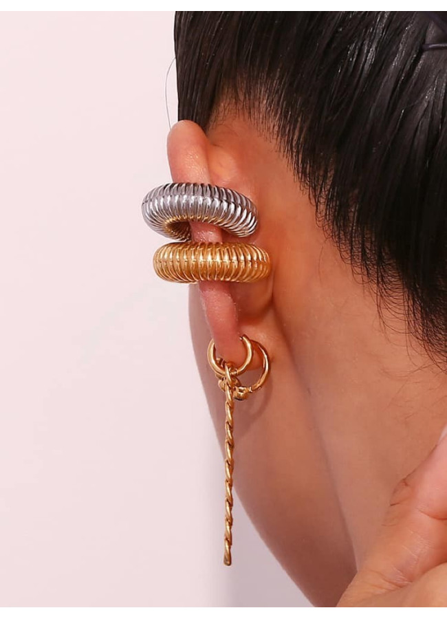 BETHSAB GOLD SPIRAL EARCUFF