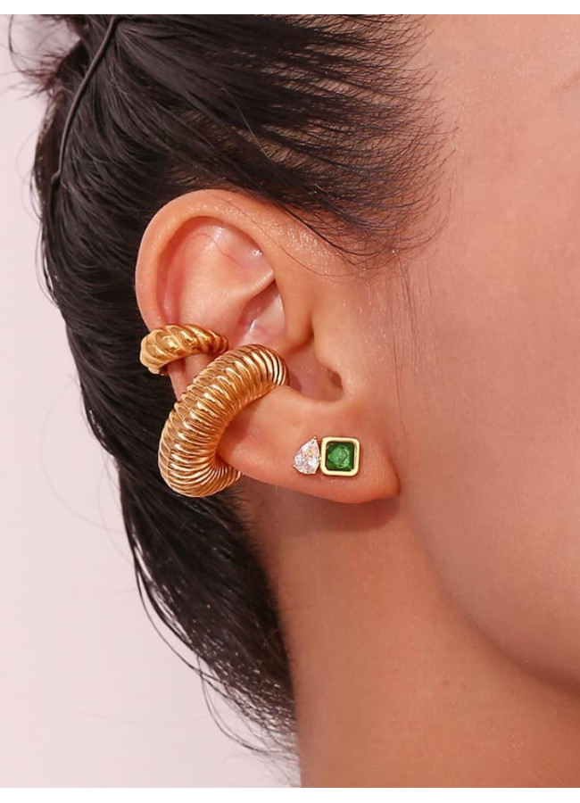 BETHSAB GOLD SPIRAL EARCUFF