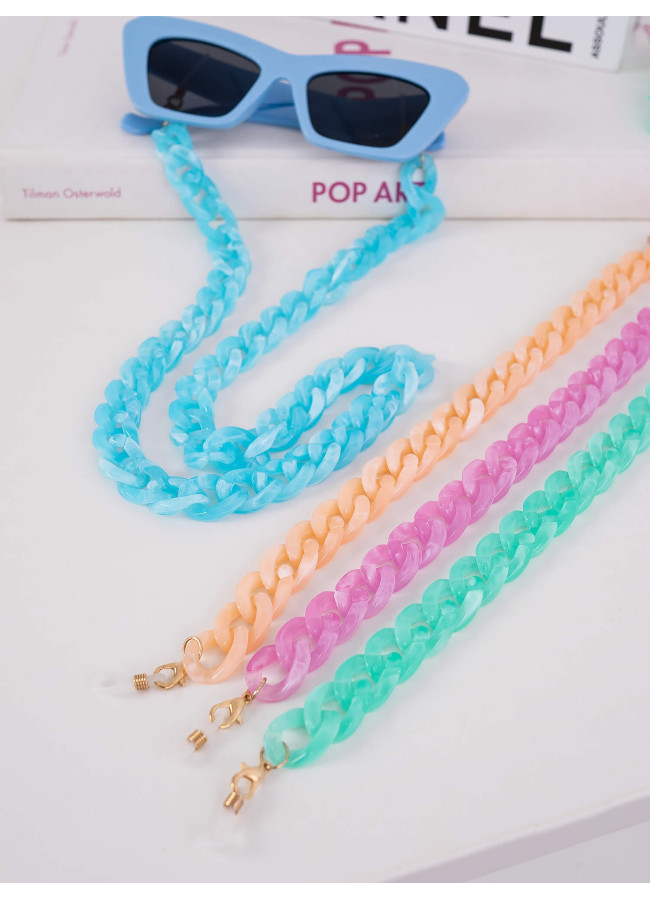 FEDORA PASTEL CHAINS FOR SUNGLASSES