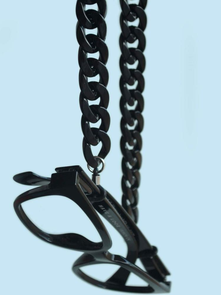 BLACK CHAIN FOR SUNNIES FEDORA