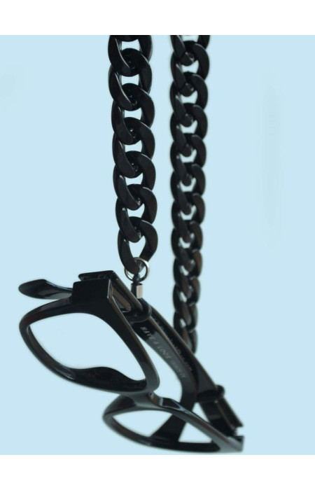 BLACK CHAIN FOR SUNNIES FEDORA