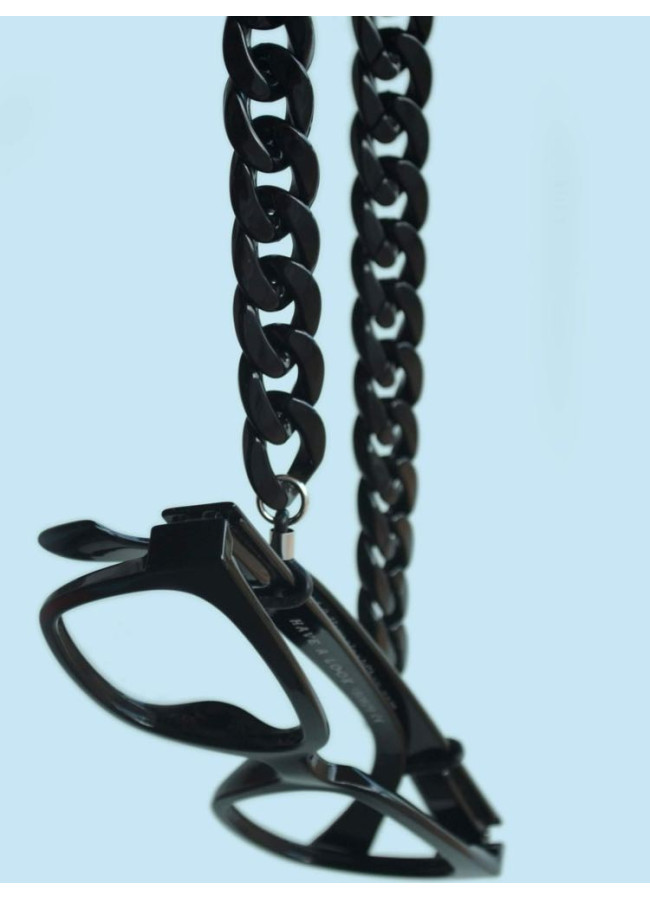 BLACK CHAIN FOR SUNNIES FEDORA