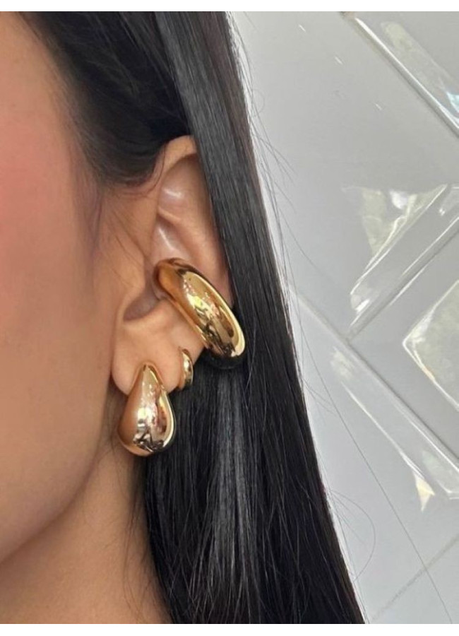 CELYN STEEL EARCUFFS