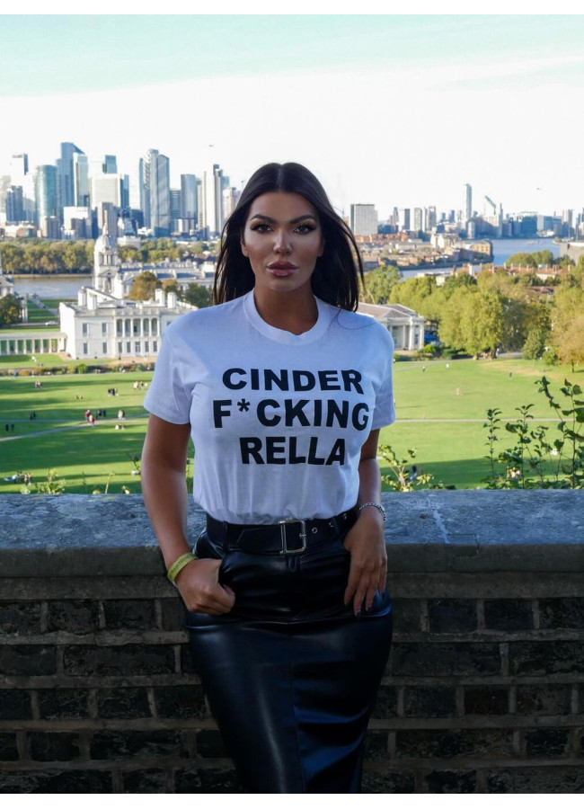 F* CINDERELLA WHITE T-SHIRT