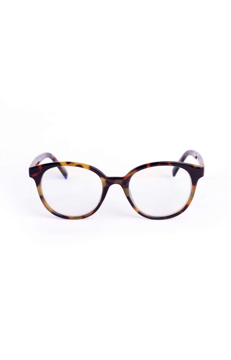 ANNA KEY PONTE LEOPARD BLUE LENS