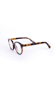 ANNAKEY PONTE LEOPARD BLUE LENS