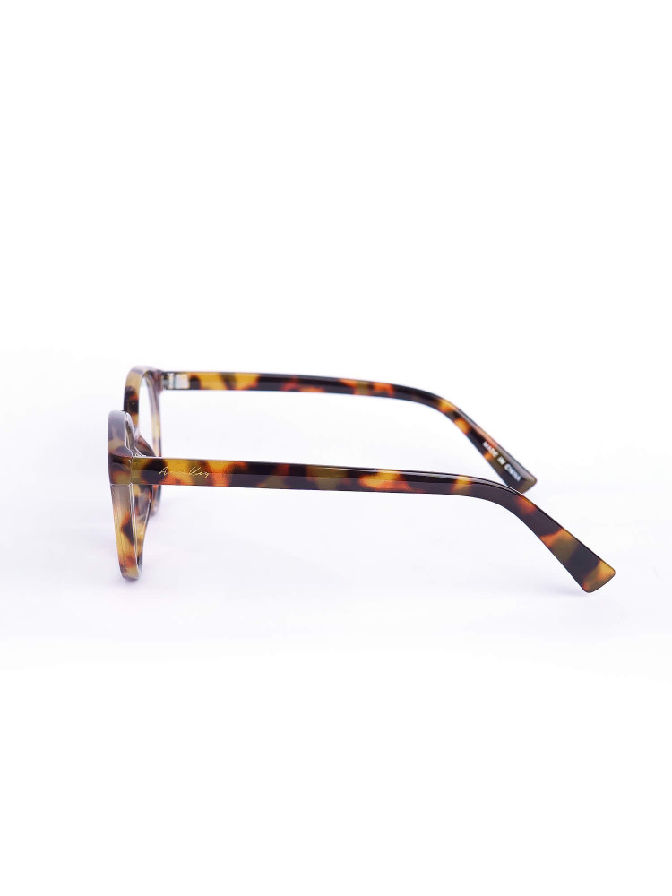 ANNA KEY PONTE LEOPARD BLUE LENS