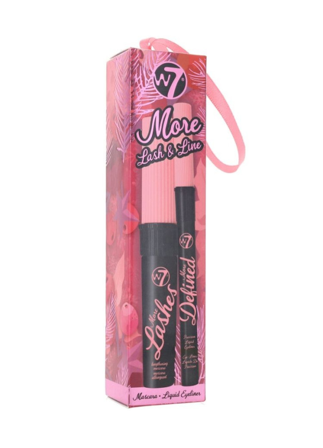 MORE LASH & LINE SET W7