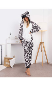 ΟΛΟΣΩΜΗ ΠΥΤΖΑΜΑ ONESIE - ZEBRA
