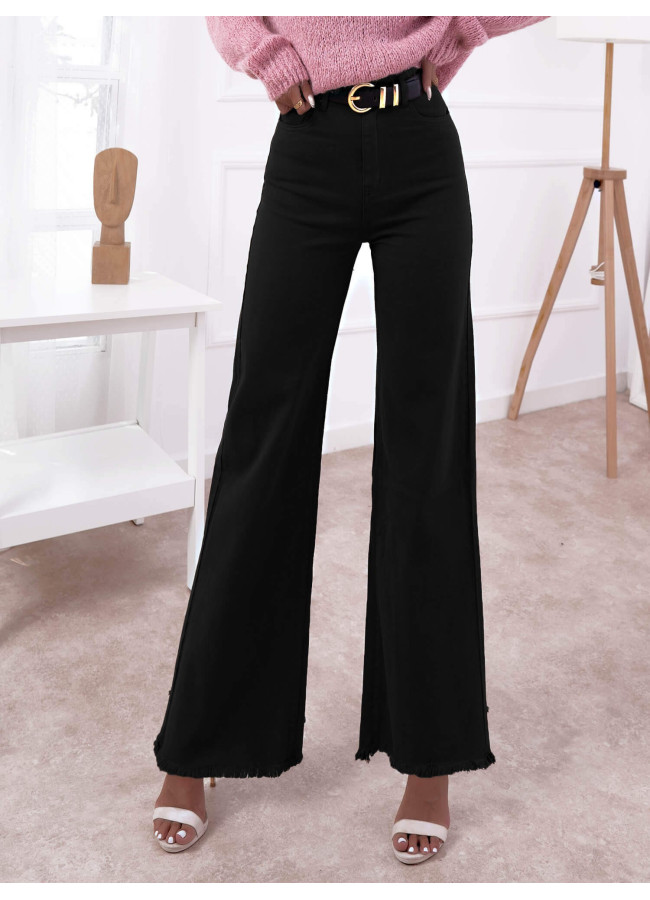 MARSEILLE BLACK JEAN TROUSERS