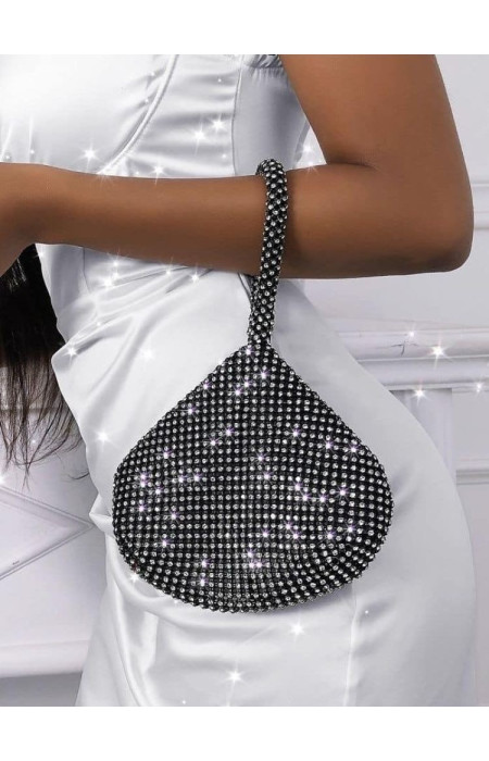 LIBY BLACK STRASS POUCH