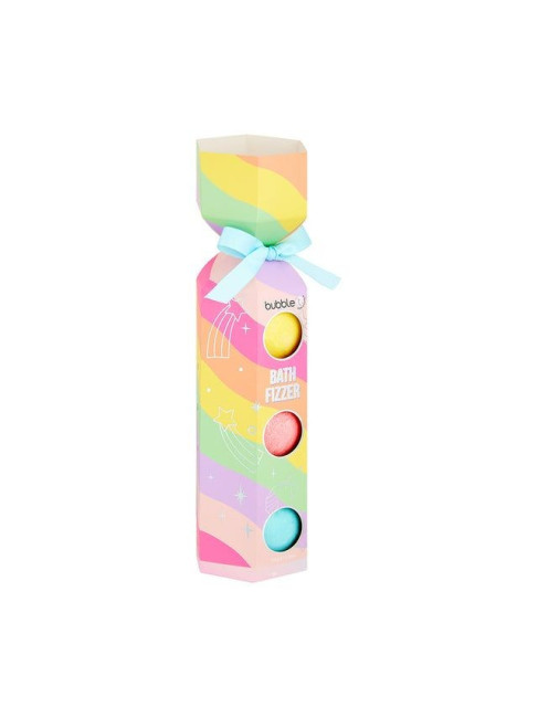 RAINBOW BATH BOMB FIZZER CRACKER GIFT SET BUBBLE T