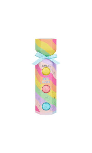RAINBOW BATH BOMB FIZZER CRACKER GIFT SET BUBBLE T