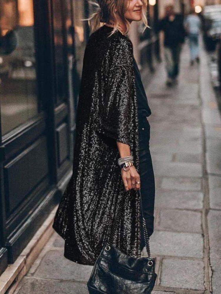ZEPHYRIN SEQUIN KIMONO