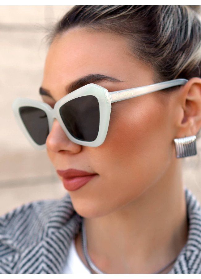 ANNAKEY FLORENTIN PISTACHIO SUNGLASSES