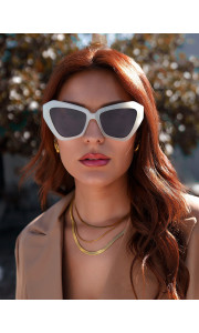 ANNAKEY FLORENTIN PISTACHIO SUNGLASSES