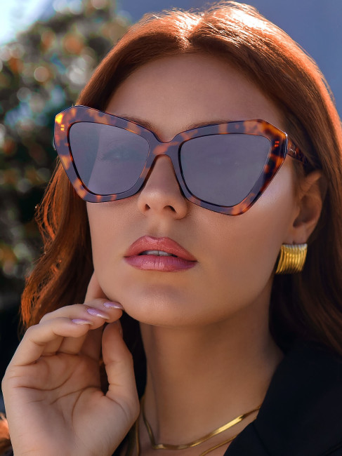ANNAKEY FLORENTIN TORTOISE SUNGLASSES