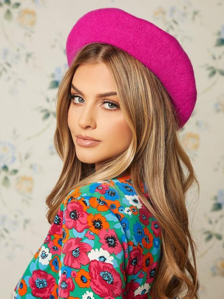 FUCHSIA BERET