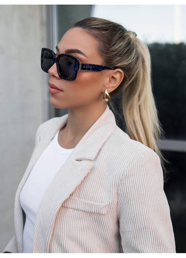 ANNAKEY EUGENE BLUE SUNGLASSES