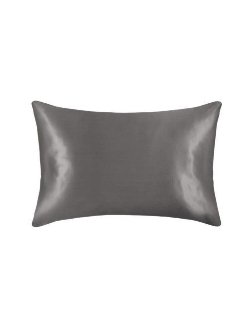 ΑΝΘΡΑΚΙ ΜΕΤΑΞΩΤΗ ΜΑΞΙΛΑΡΟΘΗΚΗ - BELLEN SILK PILLOWCASE