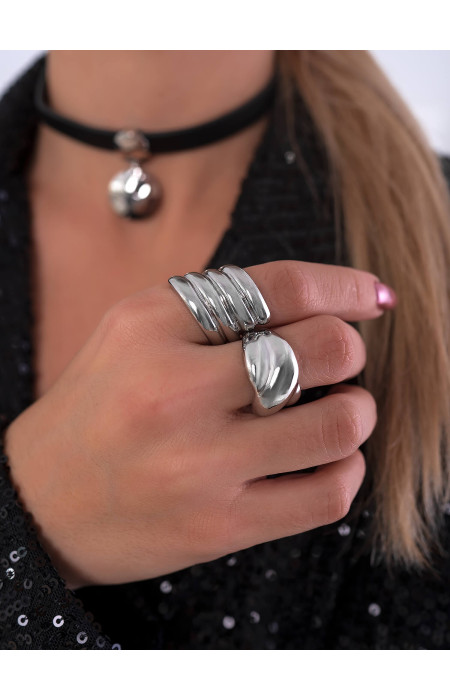 PAZ SILVER RING
