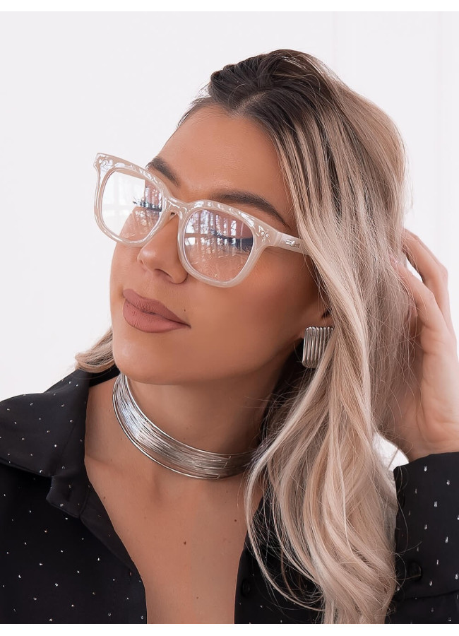 HERMES NUDE CLEAR LENS