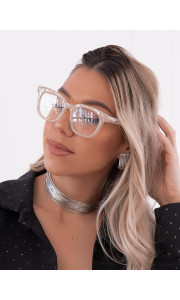 HERMES NUDE CLEAR LENS