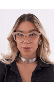 HERMES NUDE CLEAR LENS