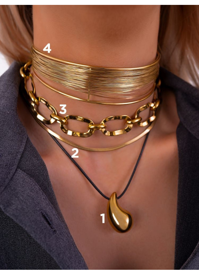 GOLD NECKLACE - SARITA