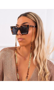 ANNAKEY MARTINA LEOPARD SUNGLASSES