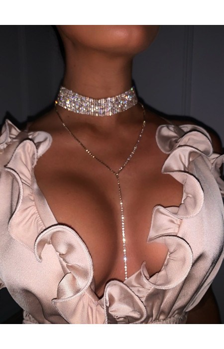 CHUNKY STRASS CHOKER