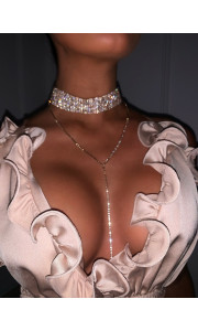 CHUNKY STRASS CHOKER