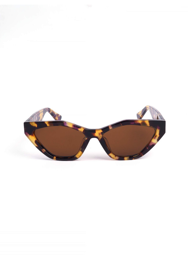 ANNAKEY POLY LEOPARD SUNGLASSES