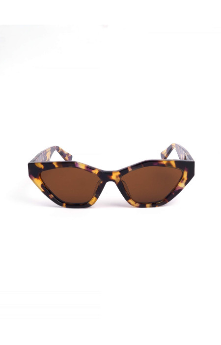 ANNAKEY POLY LEOPARD SUNGLASSES