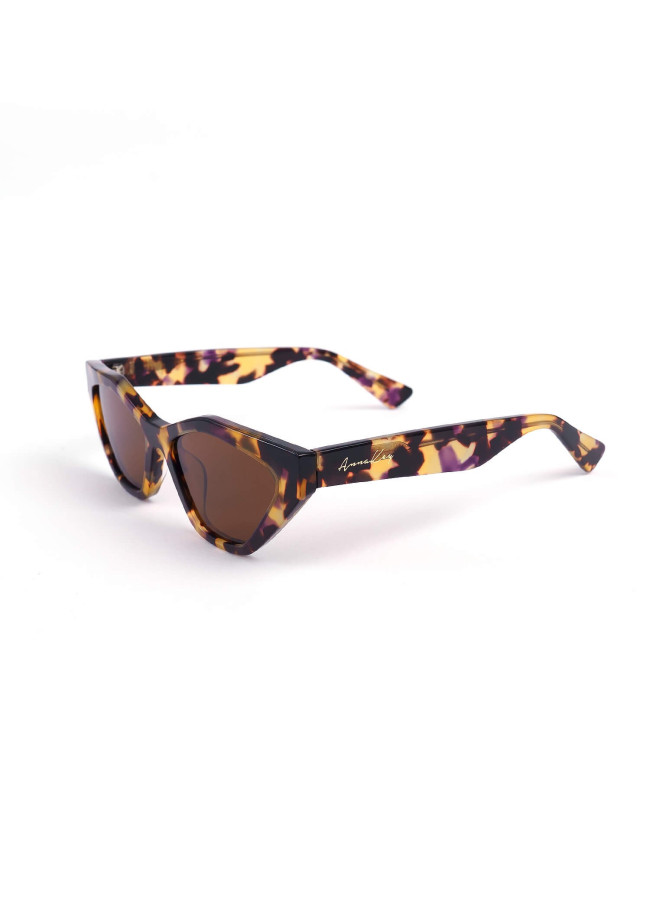 ANNAKEY POLY LEOPARD SUNGLASSES