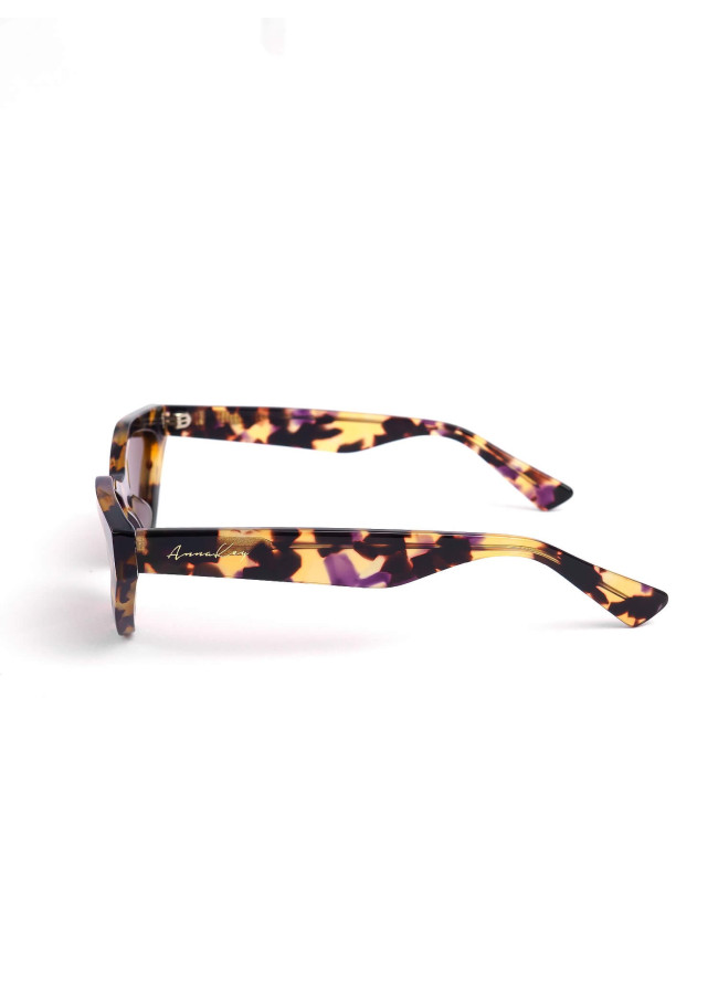 ANNAKEY POLY LEOPARD SUNGLASSES