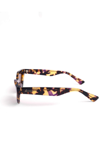 ANNAKEY POLY LEOPARD SUNGLASSES