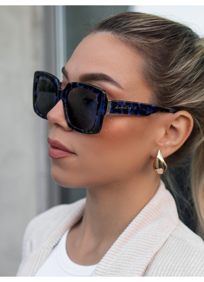 ANNAKEY EUGENE BLUE SUNGLASSES