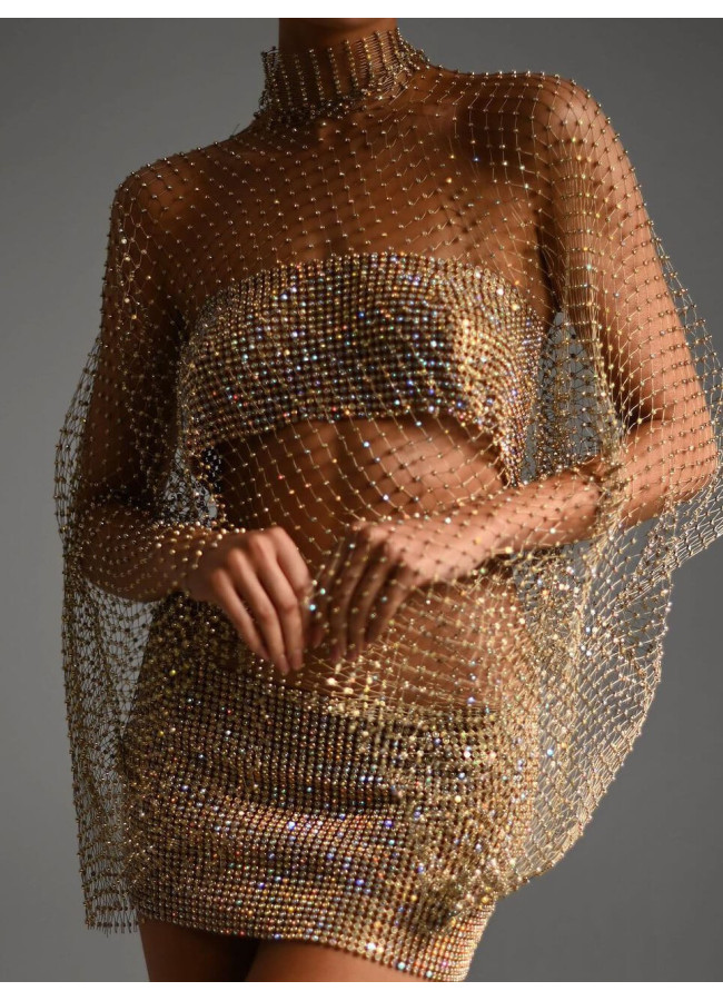 GAIA GOLD STRASS TOP