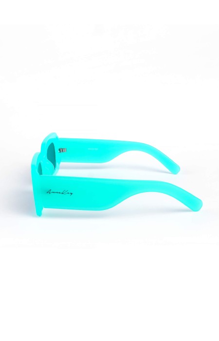 ANNAKEY ECLIPSE TURQUOISE SUNGLASSES