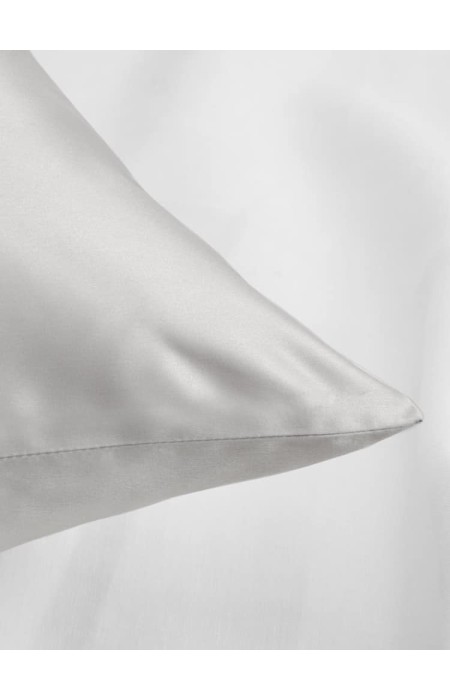 ΑΣΗΜΙ ΜΕΤΑΞΩΤΗ ΜΑΞΙΛΑΡΟΘΗΚΗ - BELLEN SILK PILLOWCASE