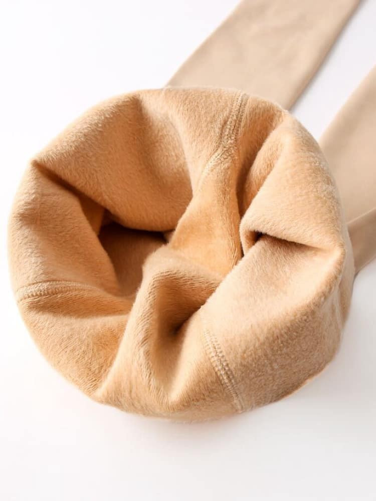 FLEECE TOTAL BEIGE TIGHTS