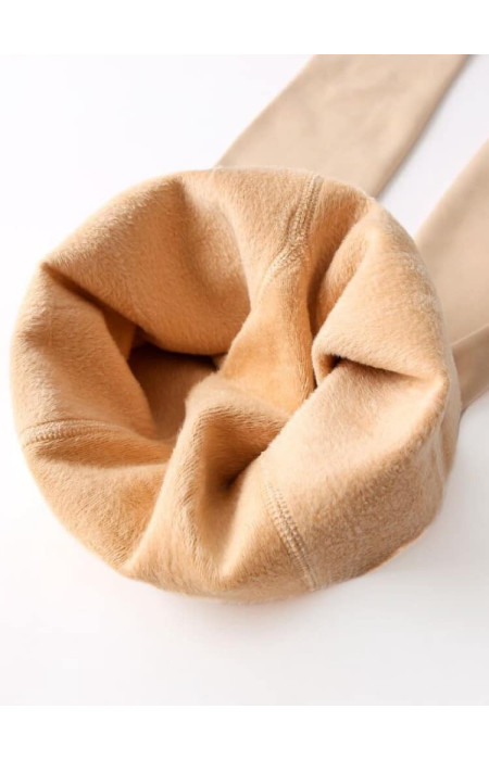 FLEECE TOTAL BEIGE TIGHTS