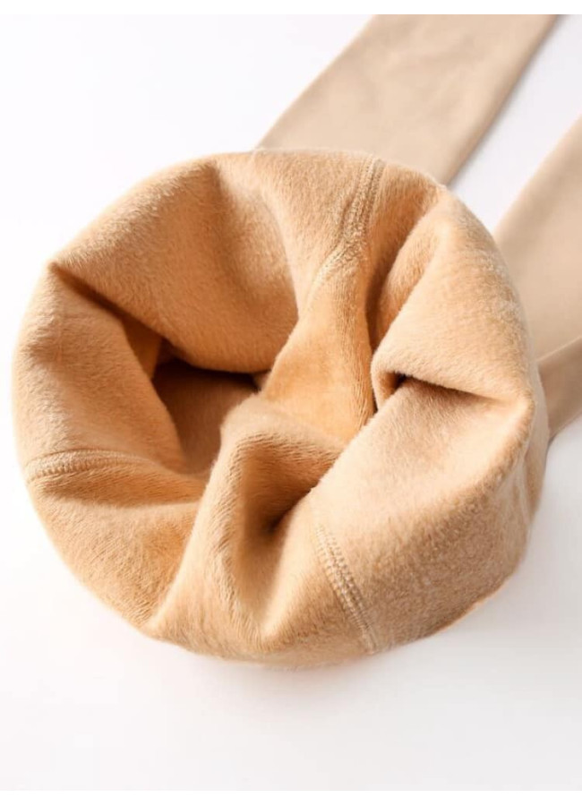 FLEECE TOTAL BEIGE TIGHTS