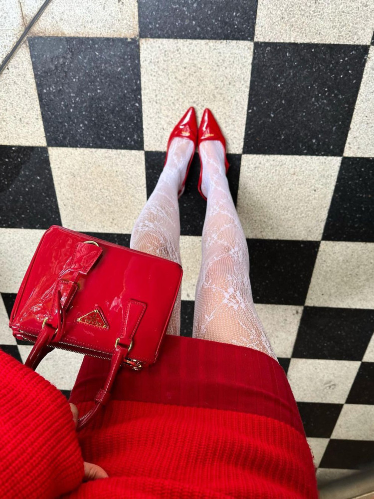 ACE WHITE LACE TIGHTS