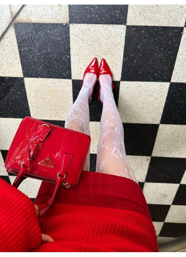 ACE WHITE LACE TIGHTS