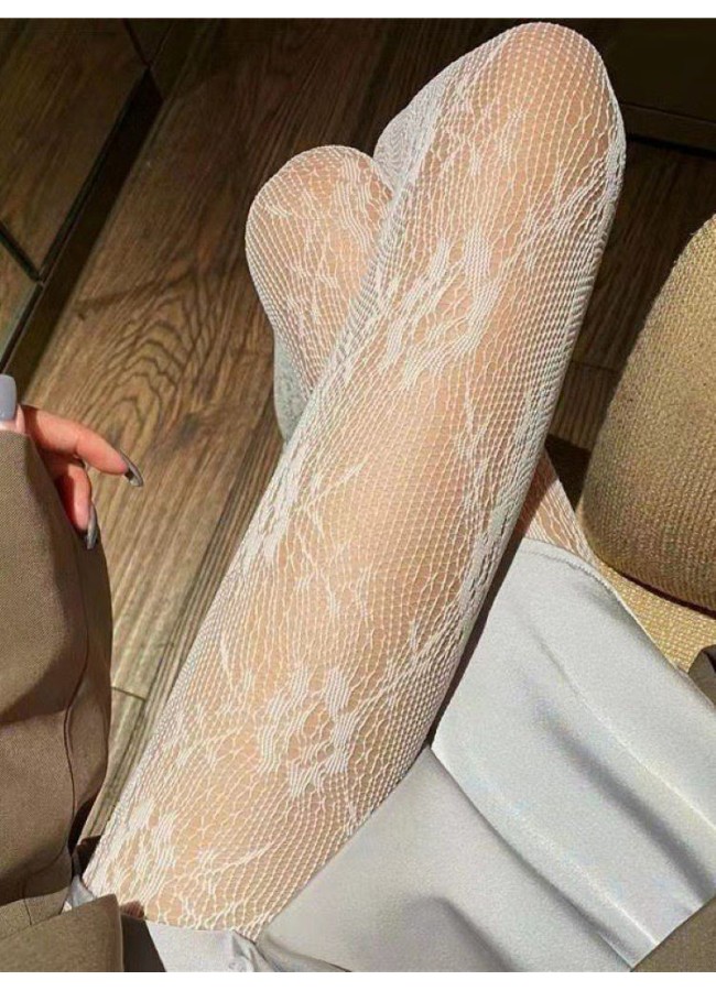 ACE WHITE LACE TIGHTS