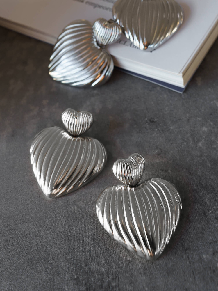 CARINA SILVER EARRINGS