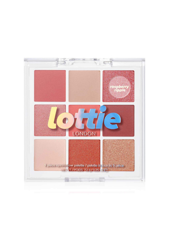 EYESHADOW PALETTE LOTTIE LONDON - RASPBERRY RIPPLE