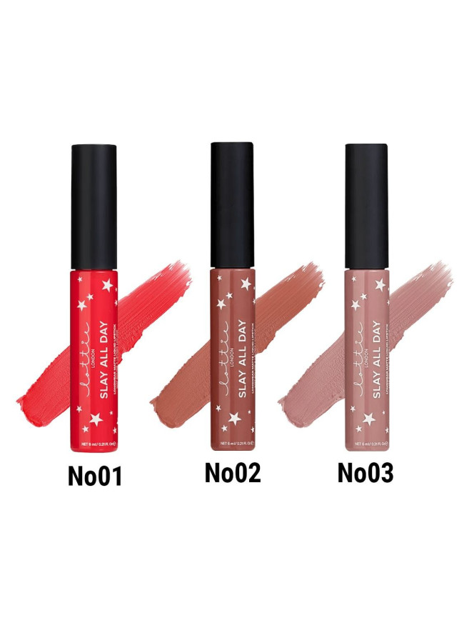 MATTE LIQUID LIPSTICK LOTTIE LONDON - SLAY ALL DAY